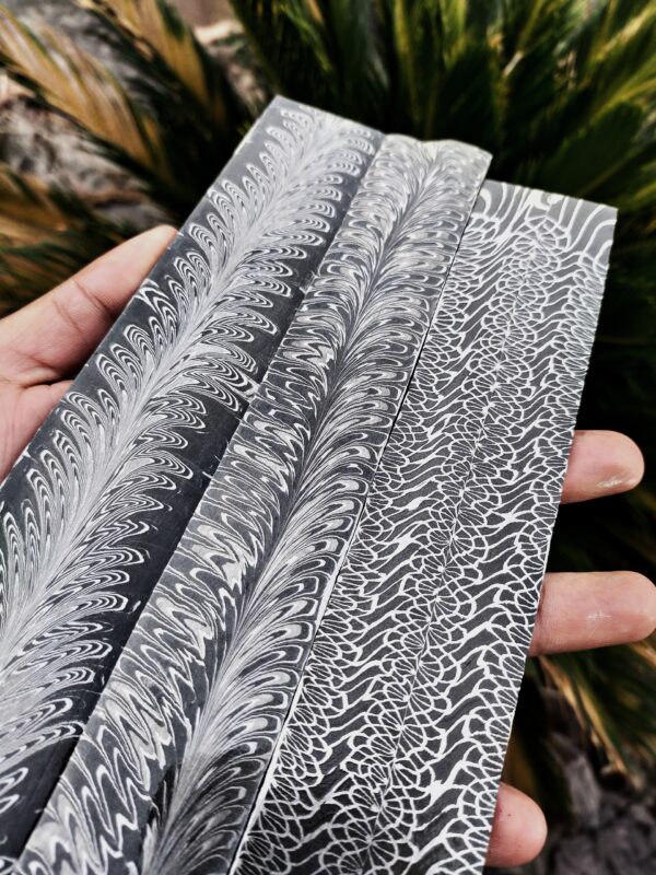 Set of Mosaic Damascus Billets - Image 5