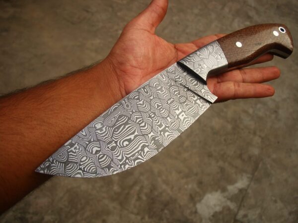Mosaic damascus full tang knife - Image 5