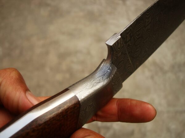 Mosaic damascus full tang knife - Image 6