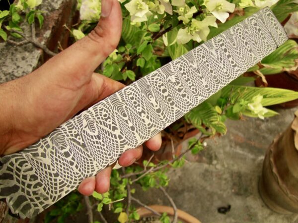 Spirograph Mosaic Damascus bar - Image 3
