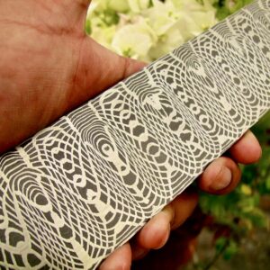 Spirograph Mosaic Damascus bar